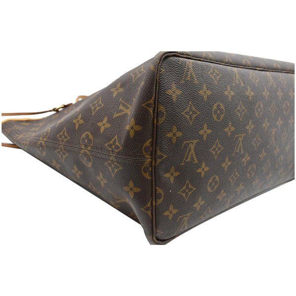 LOUIS VUITTON Neverfull GM Monogram Canvas Tote Bag Brown