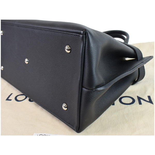 LOUIS VUITTON Lockme Day Grained Calf 2way Shoulder Bag Black