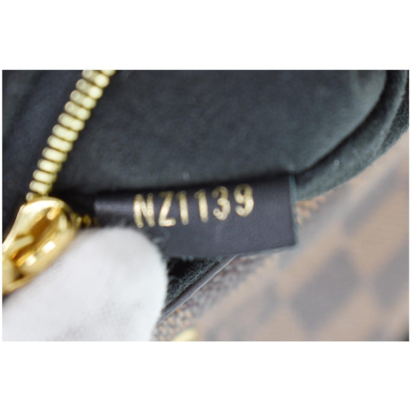 LOUIS VUITTON Vavin PM Damier Ebene Shoulder Bag Brown