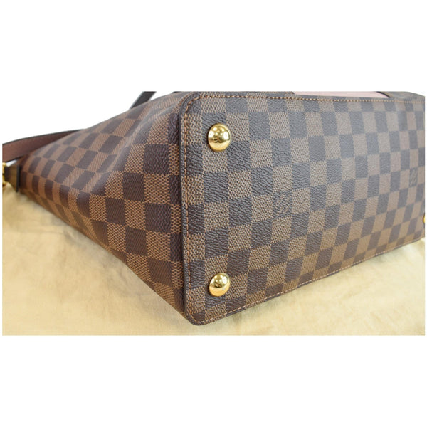 LOUIS VUITTON Jersey Damier Ebene Shoulder Bag Magnolia