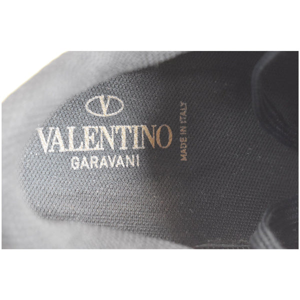 VALENTINO Garavani Rockrunner Camouflage-Print Leather Sneakers Multi US 8.5