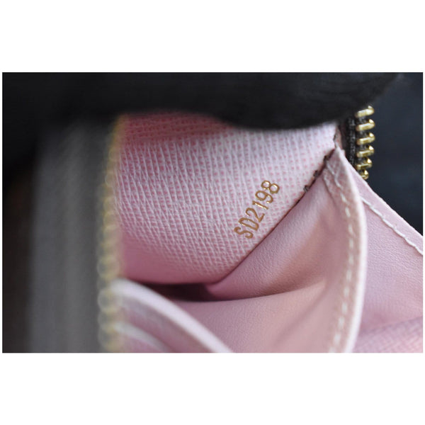 LOUIS VUITTON Monogram Canvas Zippy Long Wallet Brown