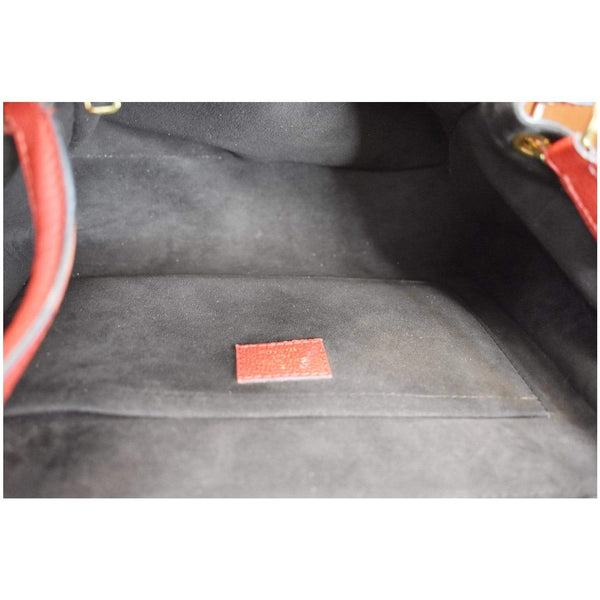 LOUIS VUITTON Trocadero Monogram Empreinte Leather Shoulder Bag Red