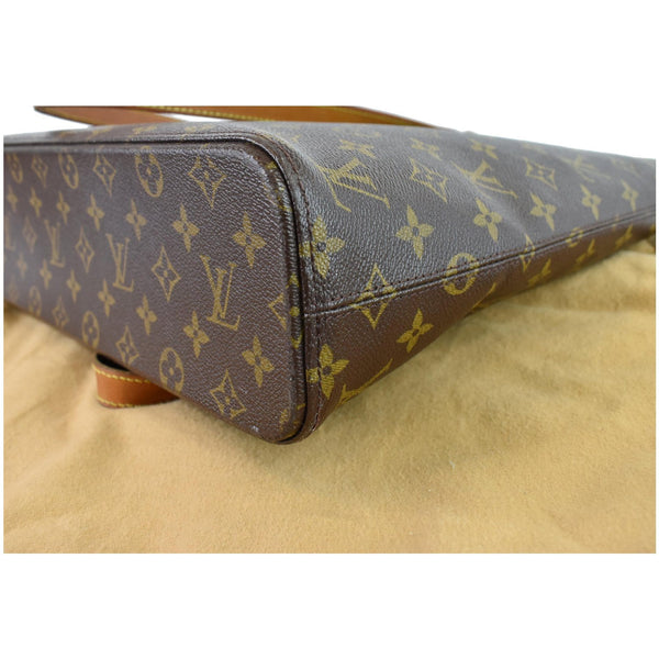 LOUIS VUITTON Luco Monogram Canvas Tote Bag Brown