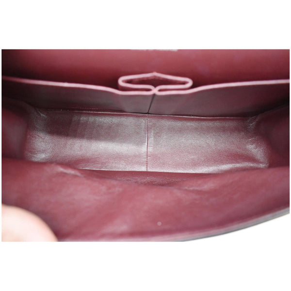 CHANEL Jumbo Double Flap Lambskin Leather Shoulder Bag Black