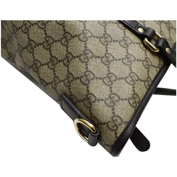 GUCCI Joy Medium GG Supreme Canvas Tote Bag Beige 388923