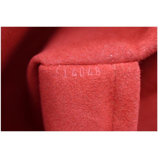 LOUIS VUITTON Saleya MM Damier Ebene Tote Bag Brown