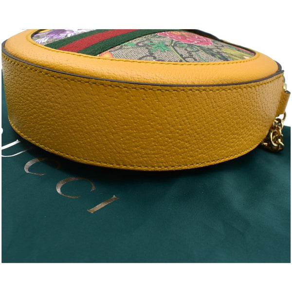 Gucci Ophidia Mini Flora GG Round Web Crossbody Bag