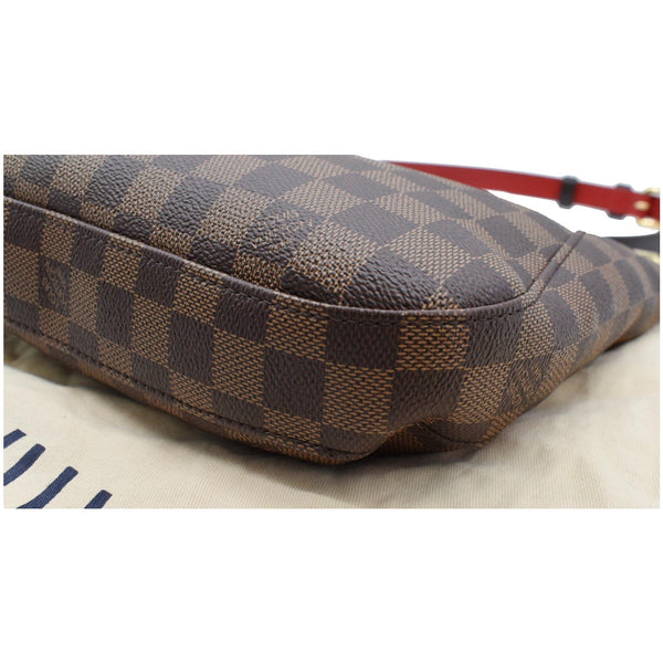 LOUIS VUITTON South Bank Besace Damier Ebene Crossbody Bag Brown