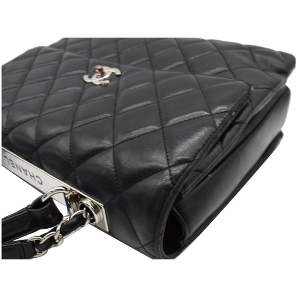Chanel Trendy CC Large Flap Quilted Lambskin Leather Bag