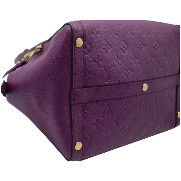 LOUIS VUITTON Marais MM Empreinte Monogram Hobo Bag Amethyste