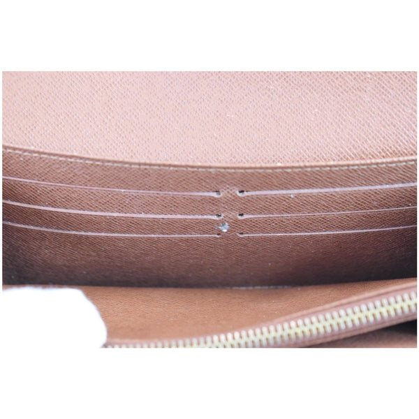 LOUIS VUITTON Monogram Canvas Sarah Wallet Brown