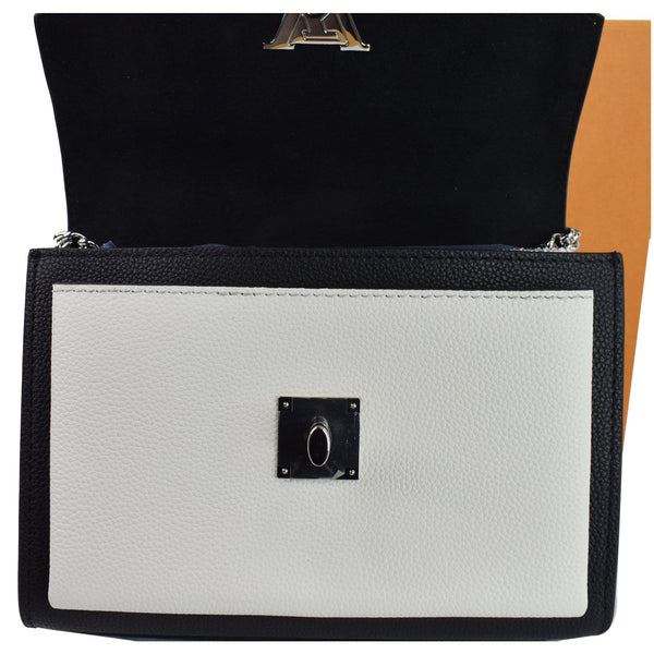 Louis Vuitton MyLockme BB Leather Crossbody Bag - closure design