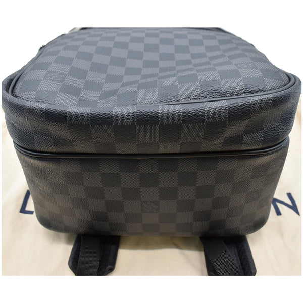 LOUIS VUITTON Michael Damier Graphite Canvas Backpack Bag Black