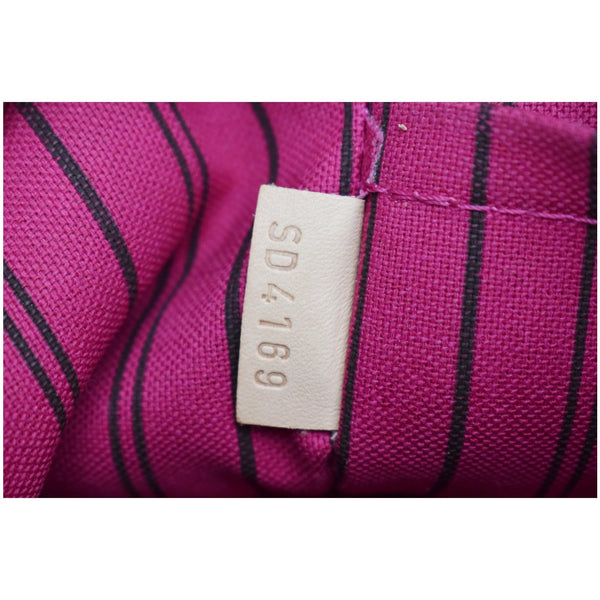 LOUIS VUITTON Neverfull MM Monogram Canvas Pochette Wristlet Pouch Brown