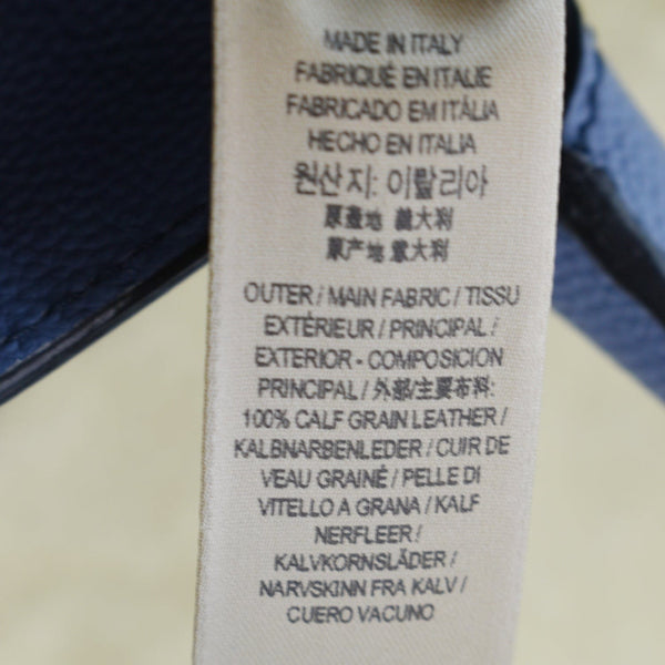 BURBERRY Banner Medium House Check Tote Bag Blue