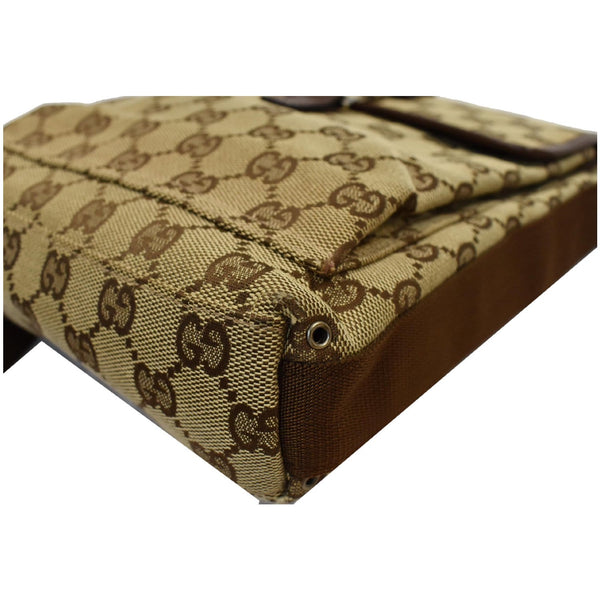 Gucci Monogram Canvas Small Messenger handbag beige