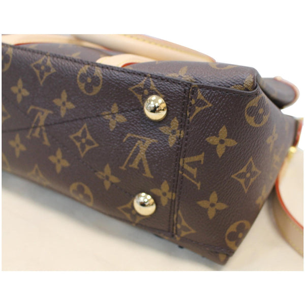used LV Soufflot BB Monogram Canvas Shoulder Bag bottom