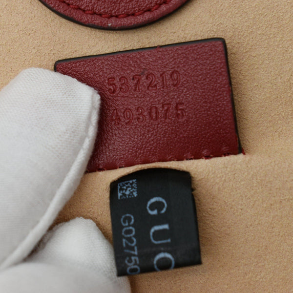 GUCCI Rajah Large Leather Tote Shoulder Bag Red 537219 - Hot Deals