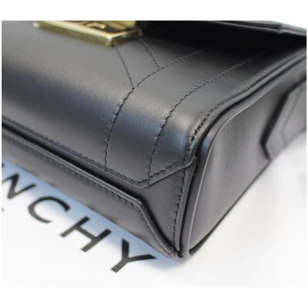 GIVENCHY Small Eden Smooth Leather Shoulder Bag Black