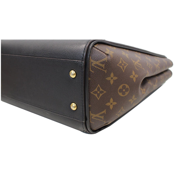Buttons lv Kimono Monogram Calfskin Shoulder Bag