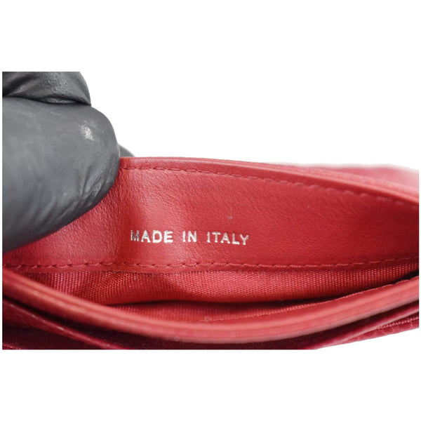 Chanel CC Card Holder Caviar Leather Case Hot Pink ITLAY