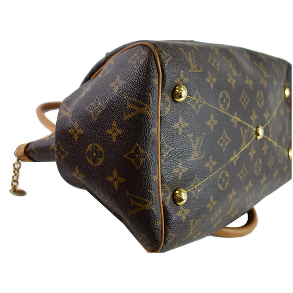 LOUIS VUITTON Tivoli GM Monogram Canvas Shoulder Bag Brown