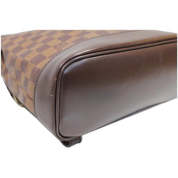 Louis Vuitton Soho Damier Ebene Backpack Bag Brown back view