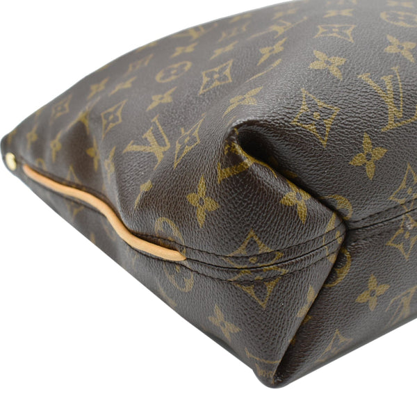 LOUIS VUITTON Sully PM Monogram Canvas Shoulder Bag Brown