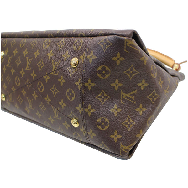 Brass Studs LV Artsy MM Monogram Canvas Women Bag