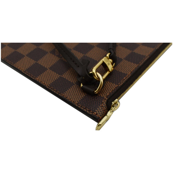 Louis Vuitton Neverfull MM Damier Ebene Pochette Pouch
