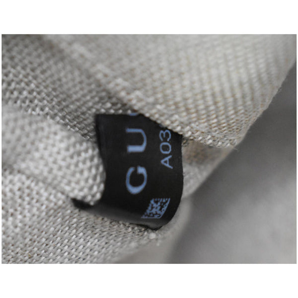 GUCCI Bree Mini GG Guccissima Leather Crossbody Bag Grey 449413