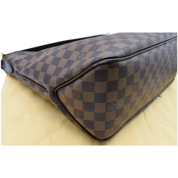LOUIS VUITTON Delightful MM Damier Ebene Hobo Bag Brown
