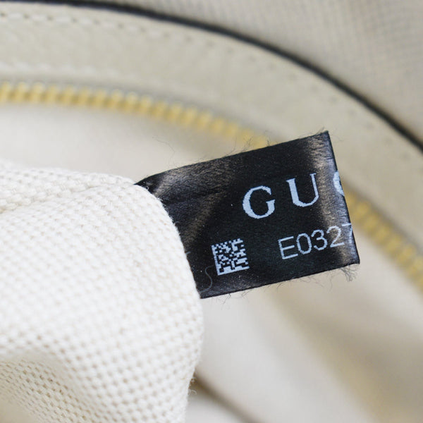 GUCCI Ophidia Half Moon Small Flora GG Canvas Hobo Bag Beige 626509