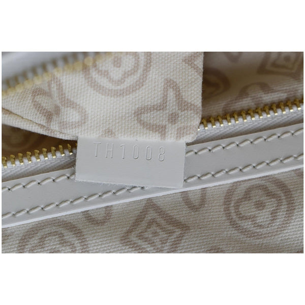 LOUIS VUITTON Tahitienne Cabas GM Monogram Print Canvas Tote Bag Beige