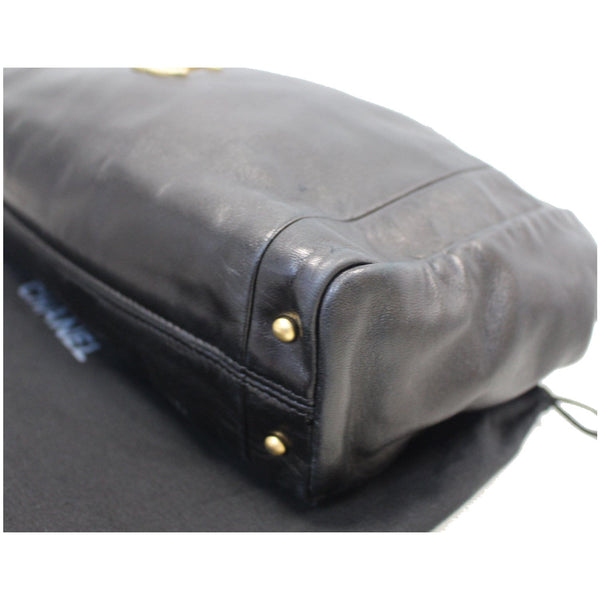 CHANEL CC Classic Small Lambskin Shoulder Bag Black