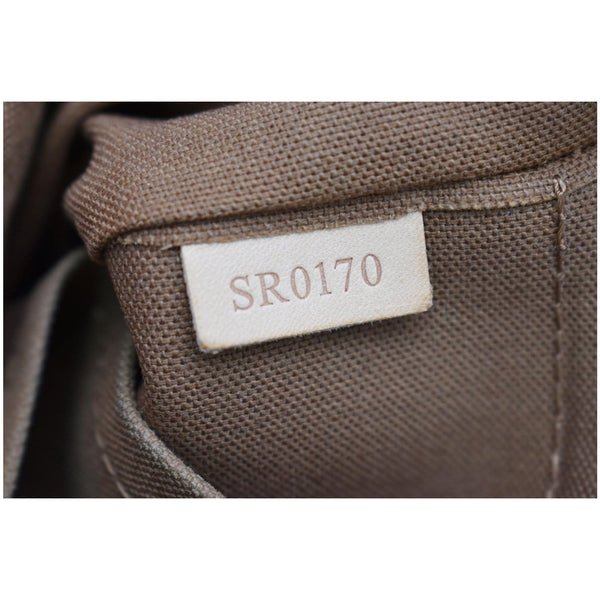 LOUIS VUITTON Palermo PM Monogram Canvas Shoulder Bag Brown