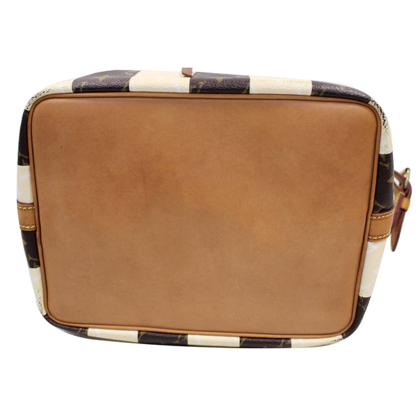 Louis Vuitton Petit Noe Monogram Rayures bag bottom