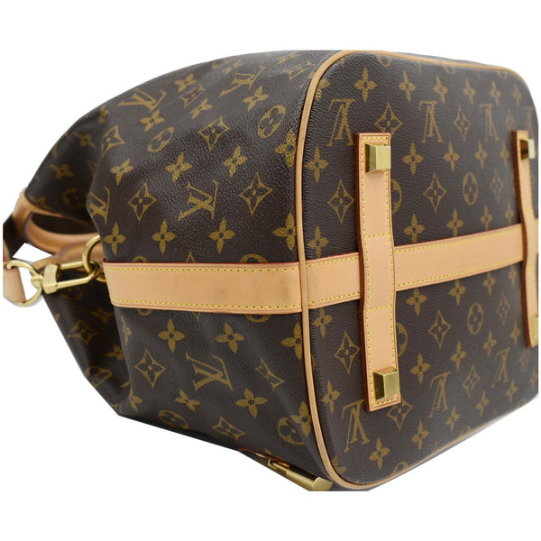 LOUIS VUITTON Eden Neo Monogram Canvas Shoulder Bag Brown