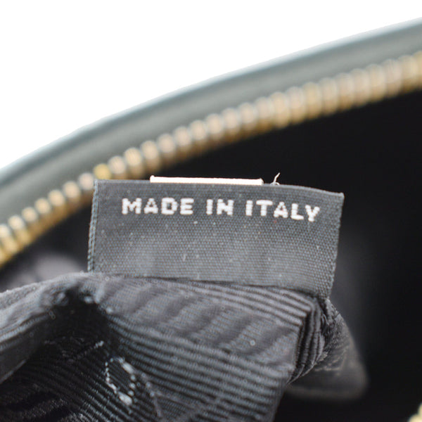 PRADA Re-Edition 2005 Saffiano Leather Shoulder Bag Emerald Green