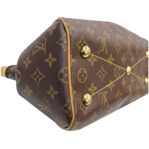 Louis Vuitton Tivoli PM Monogram Canvas Bag bottom view