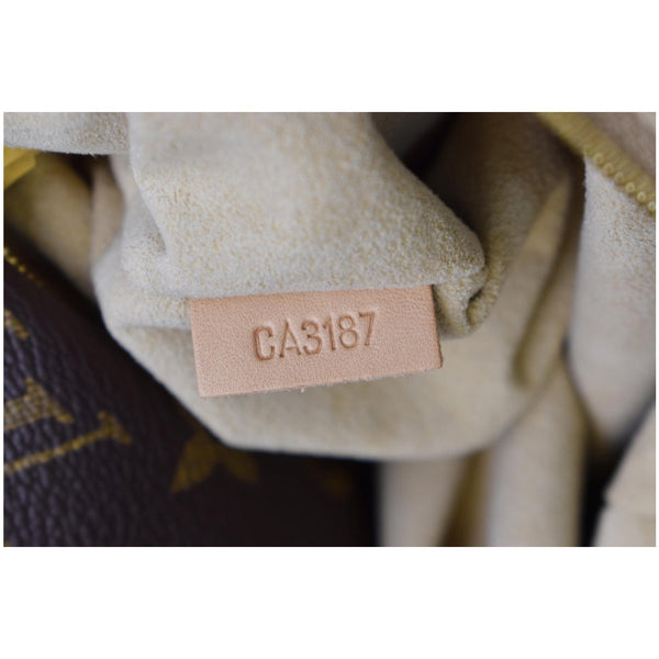 Louis Vuitton Artsy MM Monogram Canvas Hobo Bag Brown