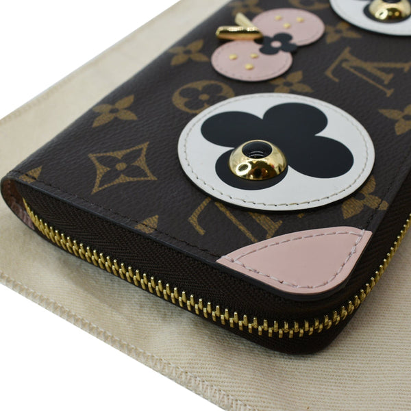 Louis Vuitton Valentine Dog Zippy Monogram Canvas Wallet