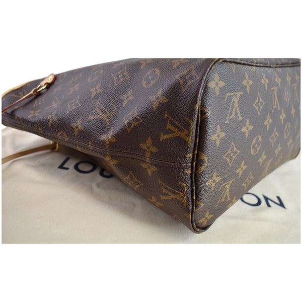 LOUIS VUITTON Monogram Canvas Neverfull MM Brown Tote Bag