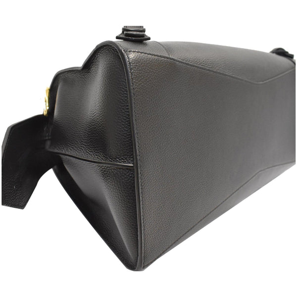 BALENCIAGA Medium Neo Classic City Leather Top Handle Bag Black