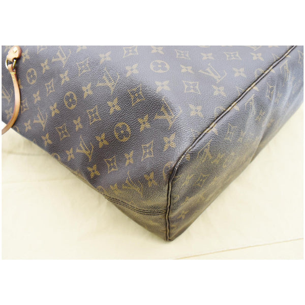 LOUIS VUITTON Neverfull GM Monogram Canvas Tote Bag Brown