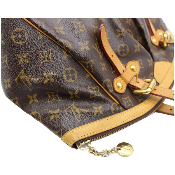 LOUIS VUITTON Tivoli GM Monogram Canvas Shoulder Bag Brown