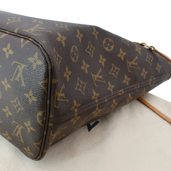 LOUIS VUITTON Neverfull MM Monogram Canvas Shoulder Bag Brown - New Year Deals