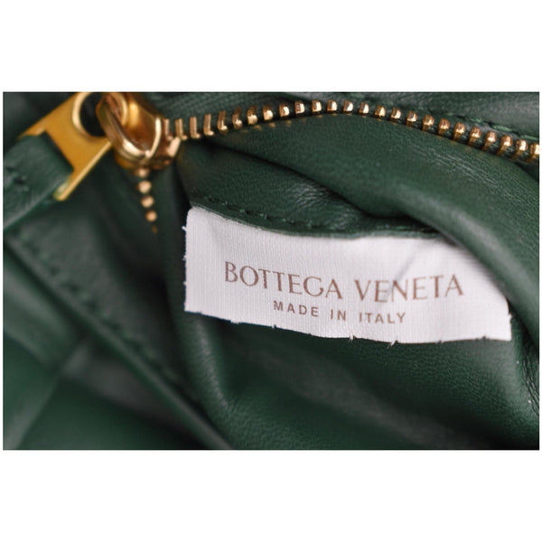 BOTTEGA VENETA Padded Cassette Leather Crossbody Bag Dark Green