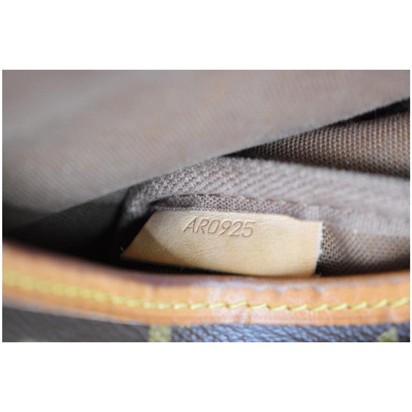 LOUIS VUITTON Saumur 30 Monogram Canvas Shoulder Bag Brown